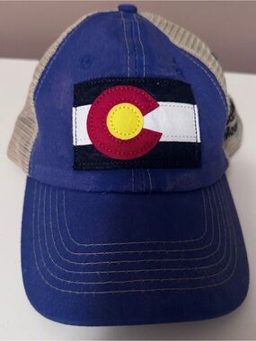 Men’s Colorado State Flag Patch Cap from Copper Mountain Resort